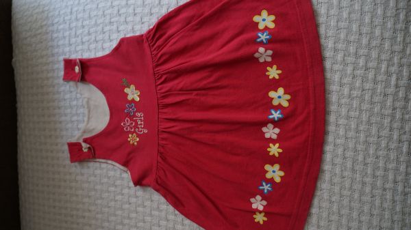Vestido Algodão Rosa - Malwee